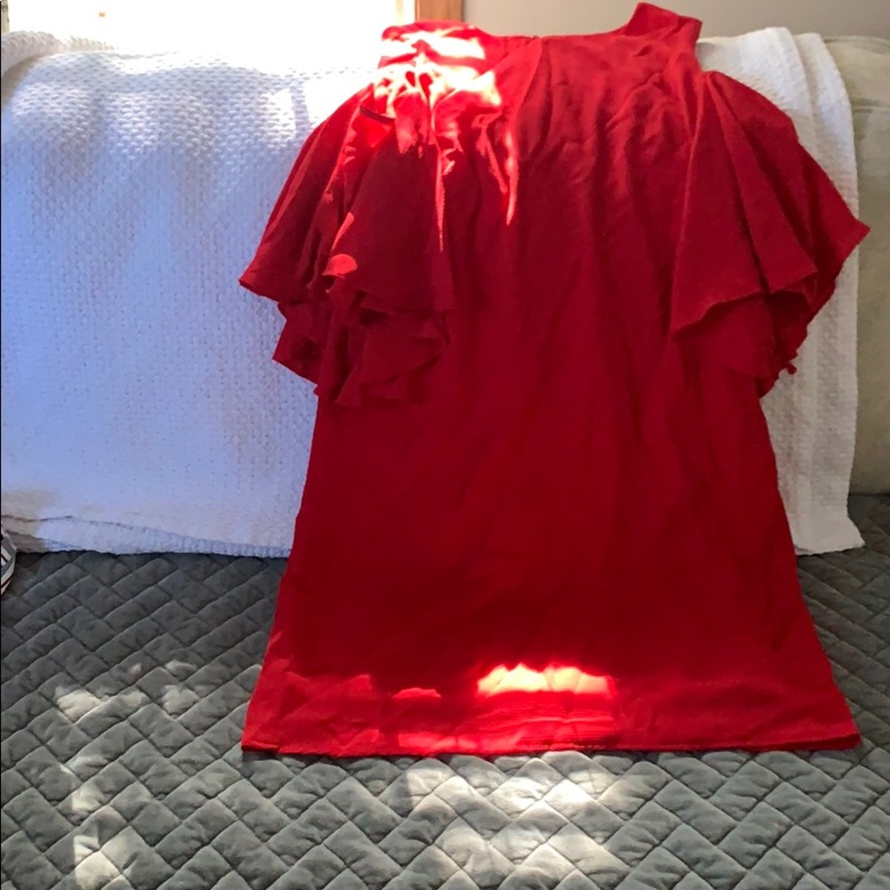 London times size 8 red dress